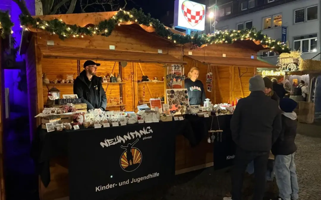 Besucht uns auf dem Weihnachtsmarkt in Hamm! 😊